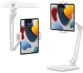 Twelve South HoverBar Duo Soporte activo para teléfono móvil Teléfono móvil/smartphone, Tablet/UMPC Blanco