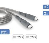 FORCE CASE FPCBLCC2MRG cable de teléfono móvil Gris