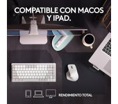 Logitech MX Master 3S for Mac ratón mano derecha Bluetooth Laser 8000 DPI