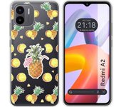 Funda Silicona Transparente Xiaomi Redmi A2 Piña