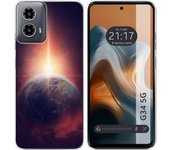 Funda Silicona Motorola Moto G34 5G Tierra