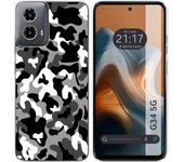 Funda Silicona Motorola Moto G34 5G Snow Camuflaje