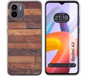 Funda Silicona Xiaomi Redmi A2 Madera 03