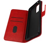 Funda Samsung Galaxy A33 5G Tarjetero Soporte Vídeo rojo