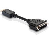 Microconnect DPDVI015 adaptador de cable de vídeo 0,15 m DisplayPort DVI-I Negro