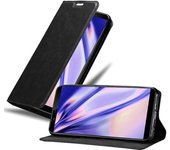Funda Libro para Vivo Y71 en NEGRO ANTRACITA - Cubierta Proteccion con Cierre Magnetico, Tarjetero y Funcion de Suporte - Etui Case Cover Carcasa