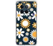 Funda Silicona Antigolpes Vivo X90 Pro 5G Flores 08