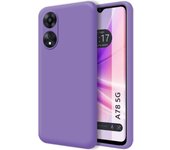 Funda Silicona Líquida Oppo A78 5G Morada