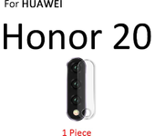 Película de vidrio para la cámara trasera para Huawei Honor 20