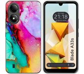 Funda Silicona Zte Blade A33s Mármol 15