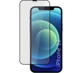 Protector Cristal Templado Completo 5D Full Glue Negro para Iphone 12 / 12 Pro (6.1) Vidrio