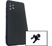 Kit de soporte magnético de automóvil fortalecido + cubierta de silicona líquida
