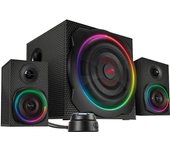 SPEED LINK 2.1 Altavoces Gravity Carbon RGB