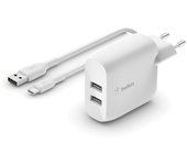 Belkin WCE001VF1MWH cargador de dispositivo móvil Blanco Interior