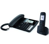 Telekom Sinus PA 207 Plus 1 Teléfono DECT/analógico Identificador de llamadas Negro