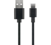 Microconnect USB3.1CCHAR2B cable USB 2 m USB 3.2 Gen 1 (3.1 Gen 1) USB A USB C Negro