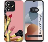 Funda Silicona Zte Blade V50 Design 4G Brochas