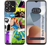 Funda Silicona Zte Blade V50 Design 4G Comic
