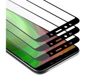 3x Pelicula Protectora para Xiaomi Mi A2 / 6X en TRANSPARENTE con NEGRO - Paquete de 3 Pantalla de Vidrio Templado Cobertura Completa (Tempered) Compatible 3D con Dureza 9H