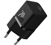 Baseus GaN5 20W Mini Universal Negro Corriente alterna Carga rápida Interior