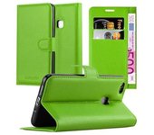 Funda Libro para Huawei P10 LITE en VERDE DE MENTA - Cubierta Proteccion con Cierre Magnetico, Tarjetero y Funcion de Suporte - Etui Case Cover Carcasa