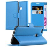 Funda Libro para Huawei P10 LITE en AZUL PASTEL - Cubierta Proteccion con Cierre Magnetico, Tarjetero y Funcion de Suporte - Etui Case Cover Carcasa