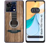Funda Silicona Zte Blade V50 Vita 4G Madera 11