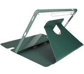 Funda para Samsung Galaxy Tab S9 FE Plus Doble Lengüeta Magnética Verde