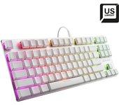 Sharkoon PureWriter TKL RGB Blue teclado USB QWERTY Inglés de EE. UU. Blanco