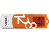 Philips FM12FD00B unidad flash USB 128 GB USB tipo A 3.2 Gen 1 (3.1 Gen 1) Naranja, Blanco
