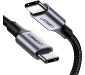 Ugreen 70427 cable USB 1 m USB 2.0 USB C Negro, Plata