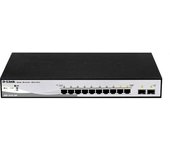 SWITCH D-LINK 10P DGS-1210-10PE 8P 101001000 POE 2P SFP 1001000
