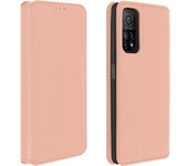 Funda Xiaomi Mi 10T / 10T Pro libro billetera F. Soporte – Oro Rosa