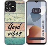 Funda Silicona Zte Blade A73 4G Madera 01