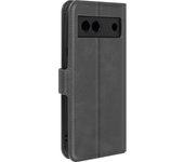 Funda para Google Pixel 8a Tarjetero Dibujo Línea Función Soporte Gris