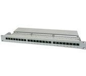 Patch panel 19, Cat.5e, 24 puertos RJ45, gr pulgadas
