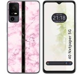 Funda Silicona TCL 40 NXTPAPER 5G Mármol 04