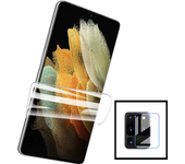 Hydrogel Kit de cubierta completa completa front + cámara para Samsung Galaxy S10 Plus