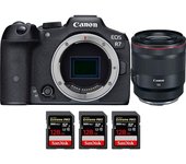 EOS R7 + RF 50mm F1.2 L USM + 3 SanDisk 128GB Extreme PRO UHS-II SDXC 300 MB/s + PDF MCZ DIRECT 20 T