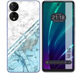 Funda Silicona TCL 50 5G Mármol 02