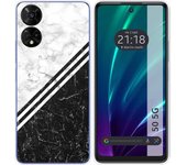 Funda Silicona TCL 50 5G Mármol 01