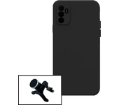Kit de soporte magnético de automóvil fortalecido + cubierta de silicona líquida