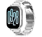 Correa De Acero Inoxidable Lux + Herramienta De Atención Telefónica Para Xiaomi Redmi Watch 5 Lite - Gris