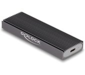 DeLOCK 42019 caja para disco duro externo Caja externa para unidad de estado sólido (SSD) Gris M.2