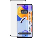 Protector Cristal Completo Negro Xiaomi Redmi Note 12 Pro 5G