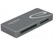 DeLOCK 91754 lector de tarjeta USB 3.2 Gen 1 (3.1 Gen 1) Type-C Gris