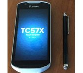 Zebra SG-STYLUS-TCX-MTL-03 lápiz digital Negro, Plata