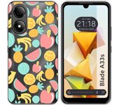 Funda Silicona Zte Blade A33s Frutas 02