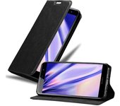 Funda Libro para Sony Xperia XZ2 PREMIUM en NEGRO ANTRACITA - Cubierta Proteccion con Cierre Magnetico, Tarjetero y Funcion de Suporte - Etui Case Cover Carcasa