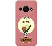 Funda Silicona Líquida Rosa Xiaomi Redmi A3 Culo Natural